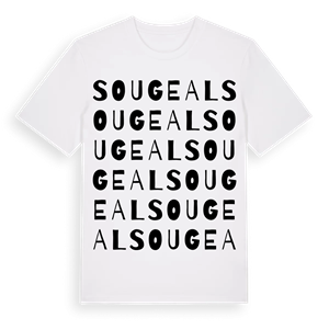 Sougeal ordlek t-shirt – ekologisk bomull t-shirt från Pinshirt