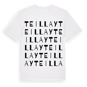 Teillay ordlek t-shirt – ekologisk bomull t-shirt från Pinshirt