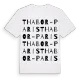 Thabor - Paris ordlek t-shirt