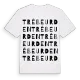 Trébeurden ordlek t-shirt