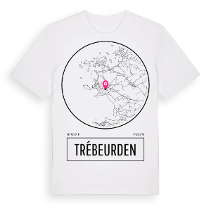 Trébeurden t-shirt – ekologisk bomull t-shirt från Pinshirt