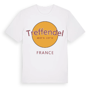 Treffendel cirkel t-shirt – ekologisk bomull t-shirt från Pinshirt