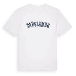 Tréglamus college t-shirt – ekologisk bomull t-shirt från Pinshirt