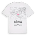 Trélivan karta t-shirt