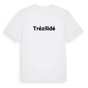 Trézilidé fetstil t-shirt – ekologisk bomull t-shirt från Pinshirt