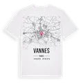 Vannes karta t-shirt