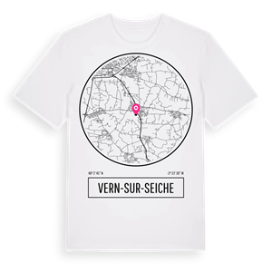 Vern-sur-Seiche t-shirt – ekologisk bomull t-shirt från Pinshirt