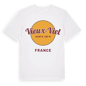 Vieux-Viel cirkel t-shirt – ekologisk bomull t-shirt från Pinshirt