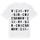 Vieux-Vy-sur-Couesnon ordlek t-shirt