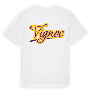Vignoc baseball t-shirt – ekologisk bomull t-shirt från Pinshirt