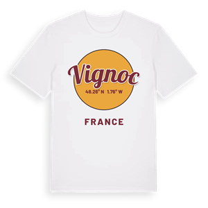 Vignoc cirkel t-shirt – ekologisk bomull t-shirt från Pinshirt