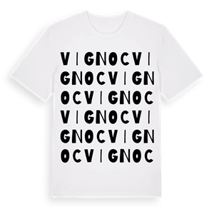 Vignoc ordlek t-shirt – ekologisk bomull t-shirt från Pinshirt