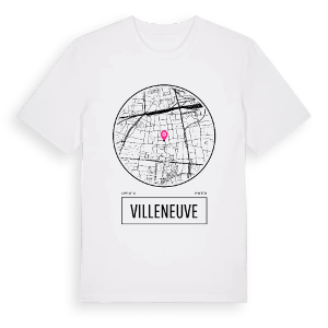 Villeneuve t-shirt – ekologisk bomull t-shirt från Pinshirt