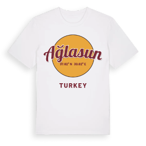 Ağlasun cirkel t-shirt – ekologisk bomull t-shirt från Pinshirt