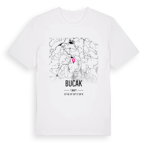 Bucak karta t-shirt – ekologisk bomull t-shirt från Pinshirt