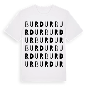 Burdur ordlek t-shirt – ekologisk bomull t-shirt från Pinshirt