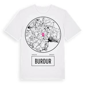 Burdur t-shirt – ekologisk bomull t-shirt från Pinshirt