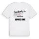 Någon i Dere Mahallesi älskar mig t-shirt