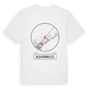 Kışla Mahallesi t-shirt – ekologisk bomull t-shirt från Pinshirt