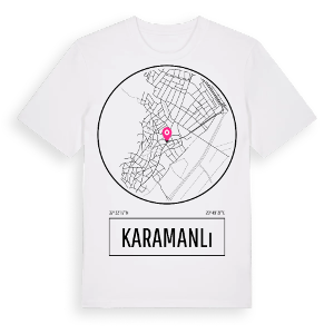 Karamanlı t-shirt – ekologisk bomull t-shirt från Pinshirt