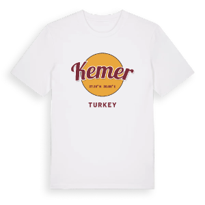 Kemer cirkel t-shirt – ekologisk bomull t-shirt från Pinshirt