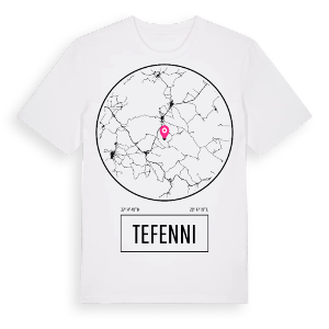 Tefenni t-shirt – ekologisk bomull t-shirt från Pinshirt