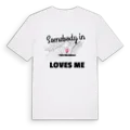 Någon i Yeni Mahalle älskar mig t-shirt
