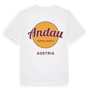 Andau cirkel t-shirt – ekologisk bomull t-shirt från Pinshirt