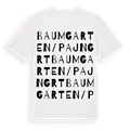 Baumgarten/Pajngrt ordlek t-shirt