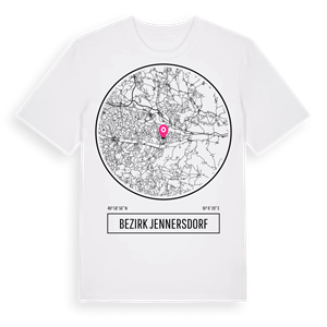 Bezirk Jennersdorf t-shirt – ekologisk bomull t-shirt från Pinshirt
