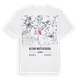Bezirk Mattersburg karta t-shirt