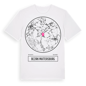 Bezirk Mattersburg t-shirt – ekologisk bomull t-shirt från Pinshirt