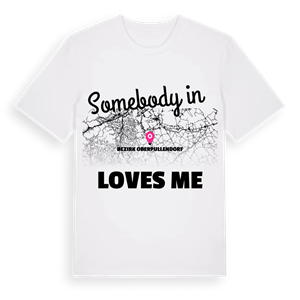 Någon i Bezirk Oberpullendorf älskar mig t-shirt – ekologisk bomull t-shirt från Pinshirt