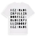 Bezirk Oberpullendorf ordlek t-shirt