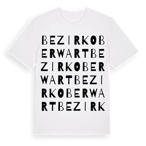 Bezirk Oberwart ordlek t-shirt – ekologisk bomull t-shirt från Pinshirt