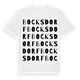 Bocksdorf ordlek t-shirt