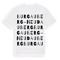 Burgauberg-Neudauberg ordlek t-shirt