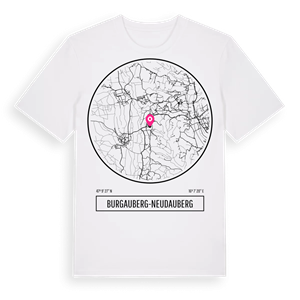 Burgauberg-Neudauberg t-shirt – ekologisk bomull t-shirt från Pinshirt