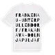 Frankenau-Unterpullendorf/Frakanava-Dolnja Pulja ordlek t-shirt