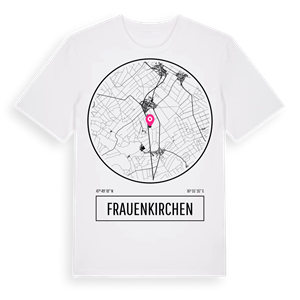 Frauenkirchen t-shirt – ekologisk bomull t-shirt från Pinshirt