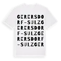 Gerersdorf-Sulz ordlek t-shirt