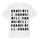 Großhöflein ordlek t-shirt