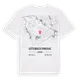 Güttenbach/Pinkovac karta t-shirt