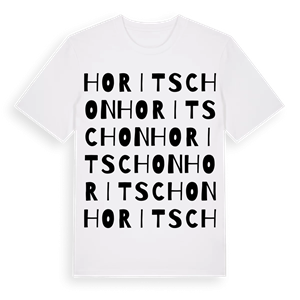 Horitschon ordlek t-shirt – ekologisk bomull t-shirt från Pinshirt
