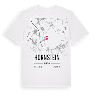 Hornstein karta t-shirt – ekologisk bomull t-shirt från Pinshirt
