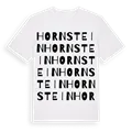 Hornstein ordlek t-shirt