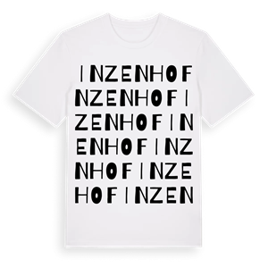 Inzenhof ordlek t-shirt – ekologisk bomull t-shirt från Pinshirt