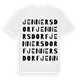 Jennersdorf ordlek t-shirt