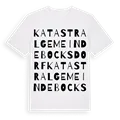 Katastralgemeinde Bocksdorf ordlek t-shirt