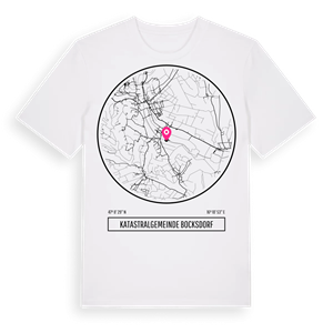 Katastralgemeinde Bocksdorf t-shirt – ekologisk bomull t-shirt från Pinshirt